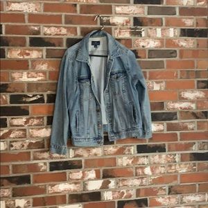 Lucky brand blue tomboy trucker Denim jacket